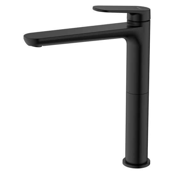 Bateria Umywalkowa Stojąca Wysoka Lunepo Czarny ABLU131311 Avapax