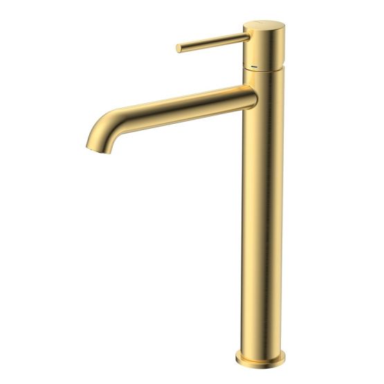 Bateria Umywalkowa Stojąca Wysoka Ultimate Złoty Szczotkowany ABUL131211 Avapax