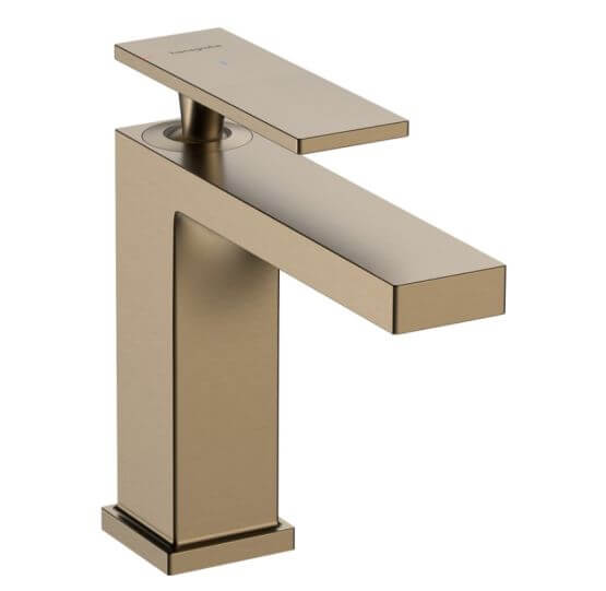 Bateria Umywalkowa Tecturis E 73012140 Coolstart Brąz Szczotkowany Hansgrohe