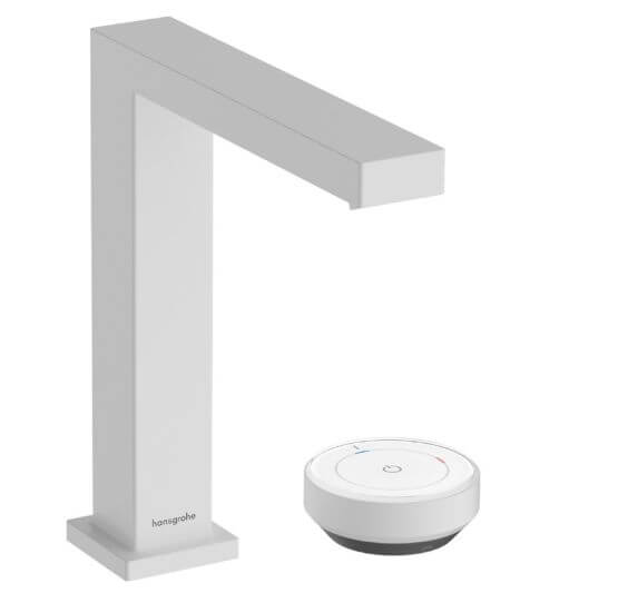 Bateria Umywalkowa Tecturis E 73053700 Coolstart Biały Mat Hansgrohe