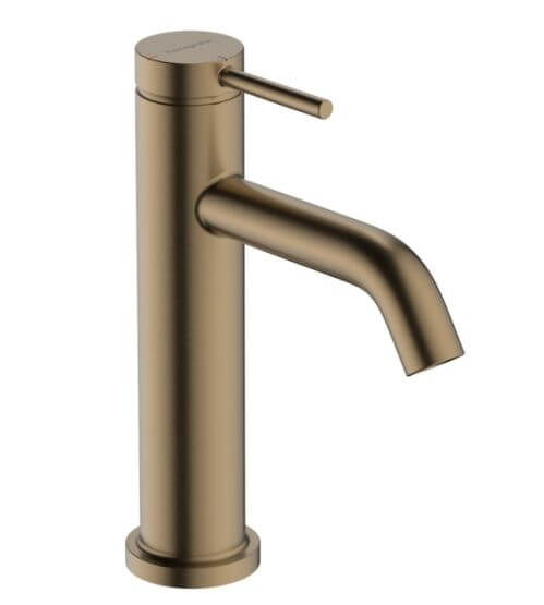 Bateria Umywalkowa Tecturis S 73314140 Coolstart Brąz Szczotkowany Hansgrohe