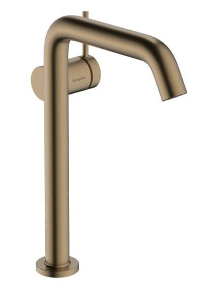 Bateria Umywalkowa Tecturis S 73372140 Coolstart Brąz Szczotkowany Hansgrohe