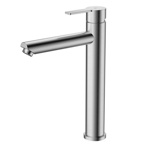 Bateria Umywalkowa Wysoka Mistella Stal Szczotkowana ABMI131511 Avapax