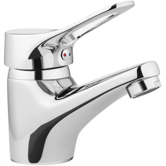 Bateria Umywalkowa Z Korkiem Automatycznym Vero Chrom BOW_021M Deante