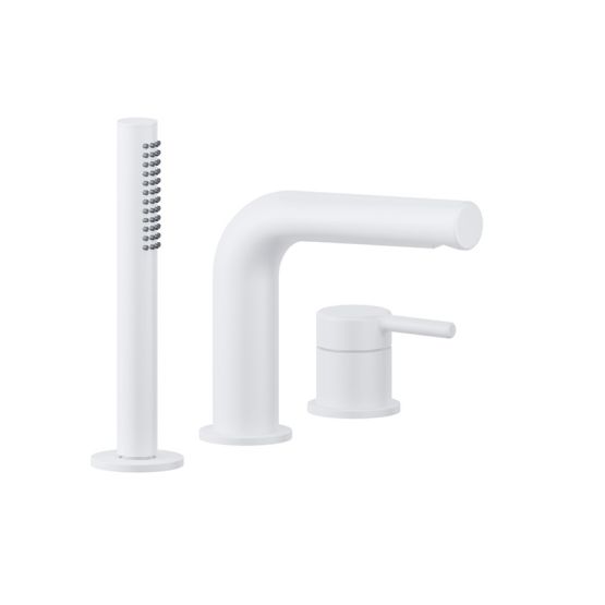 Bateria Wannowa 3 Otworowa PI Biały Mat AREX.1234WH Excellent