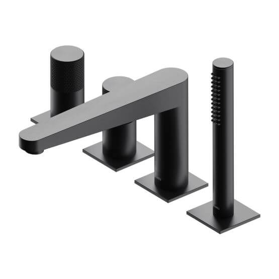 Bateria Wannowa 4-Otworowa Antracyt Contour CT8032AT Omnires