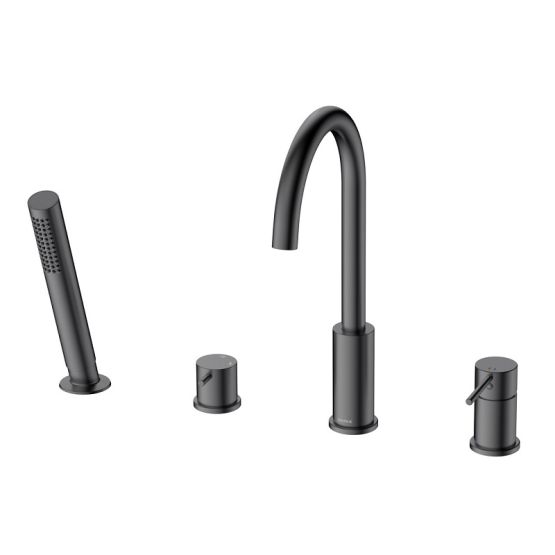 Bateria Wannowa 4-Otworowa Ultimate Gun Metal ABUL241421 Avapax