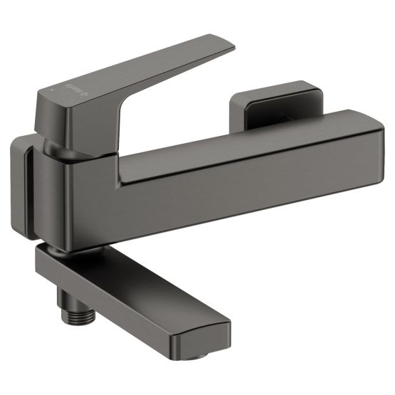 Bateria Wannowa Ze Składaną Wylewką Blur Titanium BQL_D12M Deante