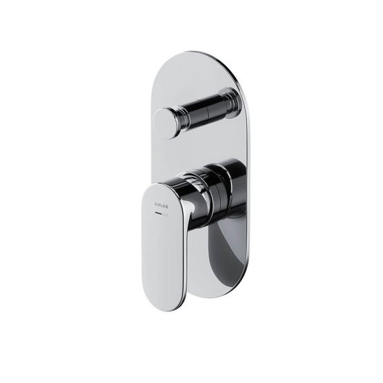 Bateria Wannowo-Prysznicowa Podtynkowa Crea Chrom S951-305 Cersanit