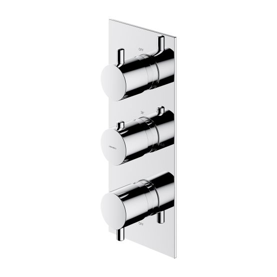 Bateria Wannowo-Prysznicowa Termostatyczna Y Chrom Y1238/KROCR Omnires