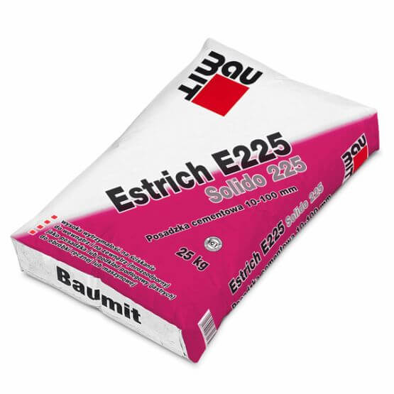 Posadzka Cementowa Estrich E225 25 kg Baumit