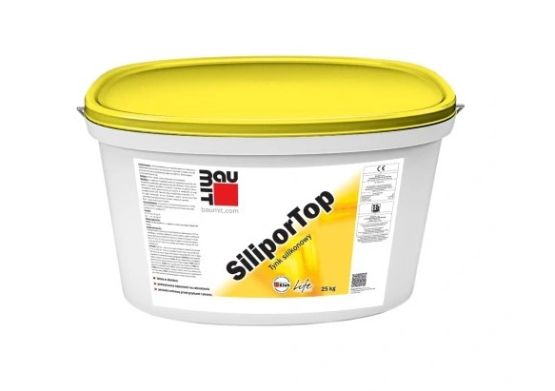 Tynk Silikonowy SiliporTop 1,5K 25kg Baza GMWF Baumit