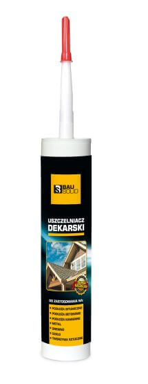 Uszczelniacz Dekarski Czarny 280 ml Bausolid