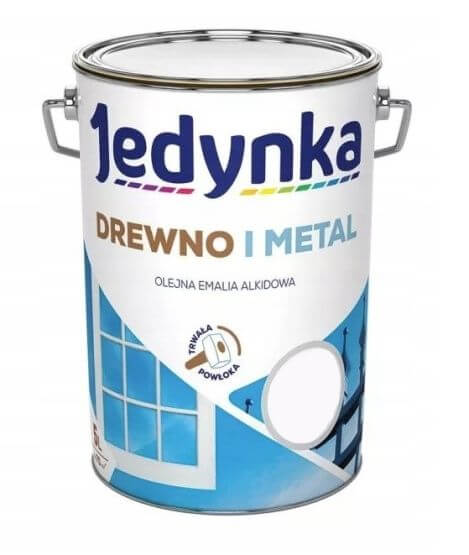 Farba Drewno I Metal Biały Mat 5L Jedynka-Tikkurila