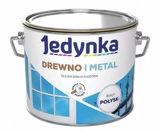 Farba Drewno I Metal Biały Mat 10L Jedynka-Tikkurila