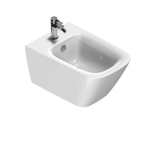 Bidet Podwieszany Newflush 55 Green Biały Połysk 55x37 1BS55GR00 Catalano