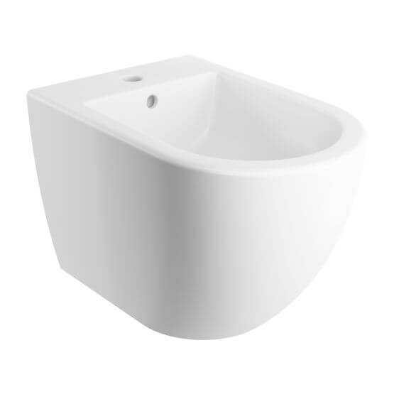 Bidet Wiszący Ottawa Biały Mat 54x36,5 cm OTTAWACMBIBM Omnires