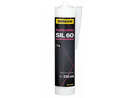Silikon Sanitarny SIL 60 Premium Piaskowy 310 ml Murexin