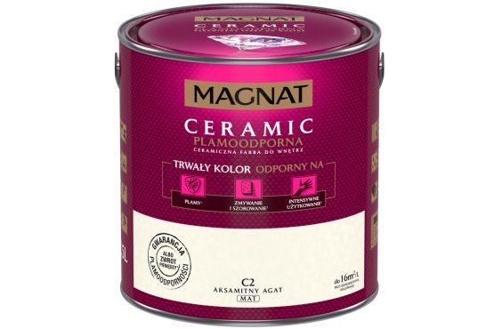 Farba Ceramiczna Magnat Ceramic C2 Aksamitny agat 2,5l