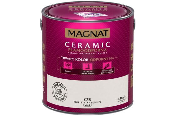 Farba Ceramiczna Magnat Ceramic C58 Mglisty Krzemień 2,5l