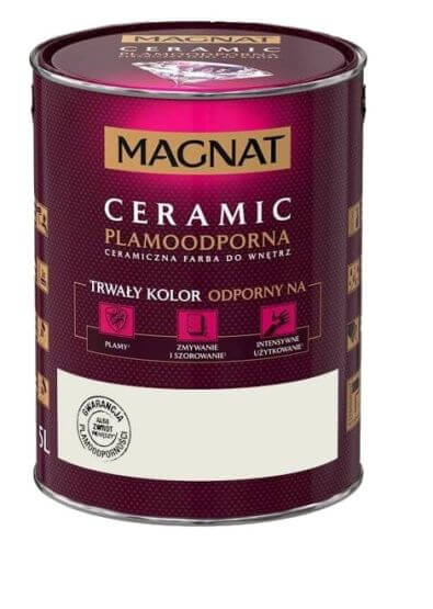 Farba Ceramiczna Magnat Ceramic C62 Alabastrowy Kryształ 5l