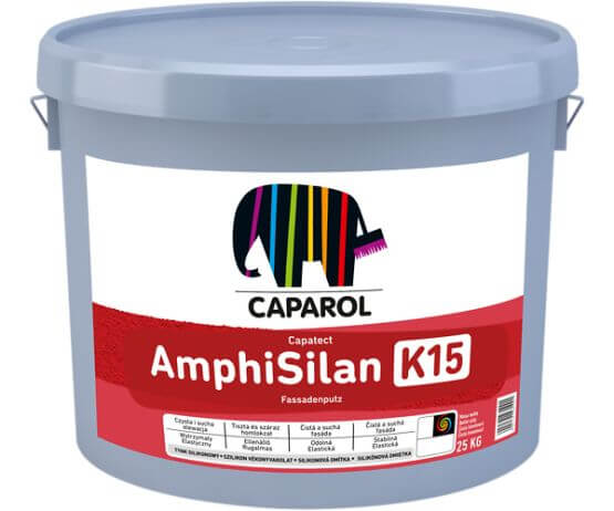 Baza Tynku AmphiSilan-Fassadenputz K15 25 kg 1,5mm Transparentna Caparol