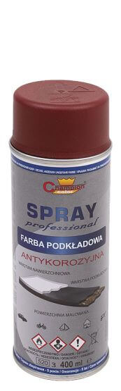 Spray Podkład Czerwony Ral 3009 400 ml Champion