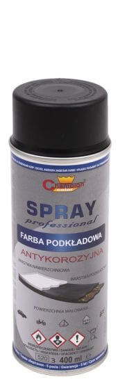 Spray Podkład Czarny Ral 9011 400 ml Champion