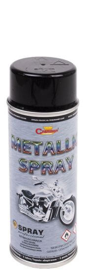 Spray Metallic Czarny 400 ml Champion