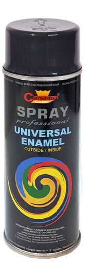 Spray Uniwersalny Szaro-Brązowy Ral 8019 400 ml Champion
