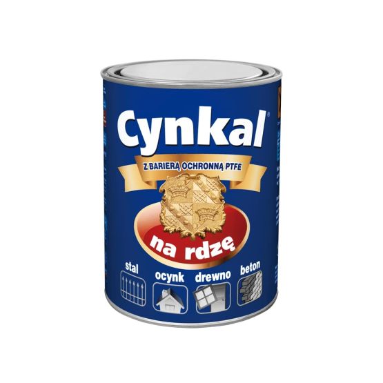 Farba Do Metalu Cynkal Szarny Grafitowy Półmat 2,5L Malexim