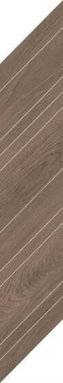 Dekor Chevron Wildland Prawy Dark Mat 14,8X88,8 Paradyż
