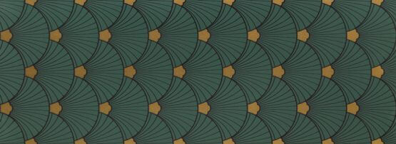 Dekor Ścienny Sophisticated Green 89,8x32,8 gr. 10mm Tubądzin Zień