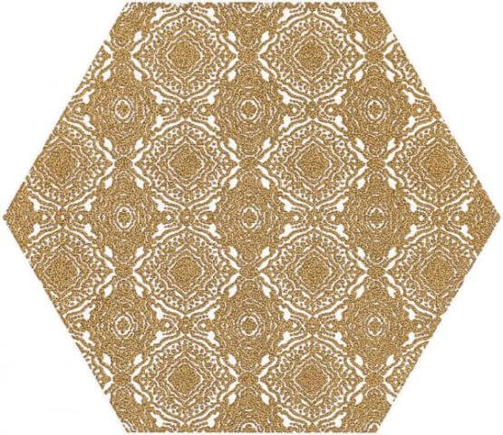 Dekor Shiny Lines E Gold Mat 19,8x17,1 Paradyż My Way