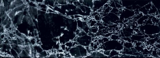 Dekor Szklany Sophisticated Black 89,8x32,8 gr. 8mm Tubądzin Zień