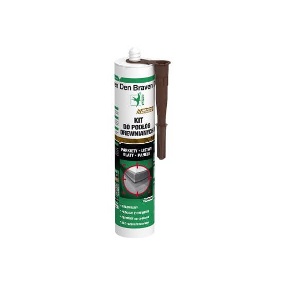Kit Do Podłóg Drewnianych Parquet-Seal Orzech 280 ml Den Braven