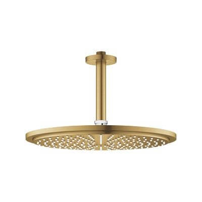 Deszczownica Z Przepustem Stropowym 142 mm, 1 Strumień Rainshower Cosmopolitan 310 Brushed Cool Sunrise 26067GN0 Grohe