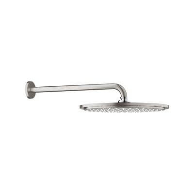 Deszczownica Z Ramieniem 380 mm, 1 Strumień Rainshower Cosmopolitan Stal Nierdzewna 26066DC0 Grohe