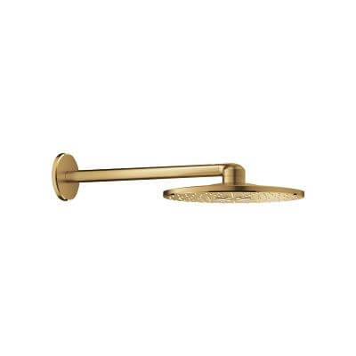Deszczownica Z Ramieniem 430 mm, 2 Strumienie Rainshower SmartActive 310 Brushed Cool Sunrise 26475GN0 Grohe