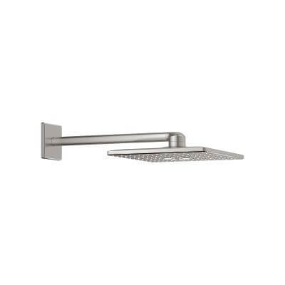 Deszczownica Z Ramieniem 430 mm, 2 Strumienie Rainshower SmartActive 310 Cube Stal Nierdzewna 26479DC0 Grohe