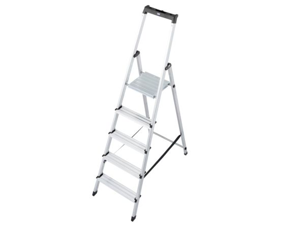 Drabina Wolnostojąca Monto 5 Stopni, Model Solidy 126238 Krause