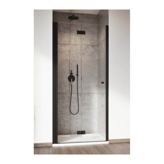 Drzwi Prysznicowe Nes DWB Czarne 90 Lewe 10029090-54-01L Radaway