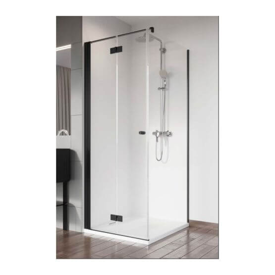 Drzwi Prysznicowe Nes KDJ B Czarne 90 Lewe 10025090-54-01L Radaway