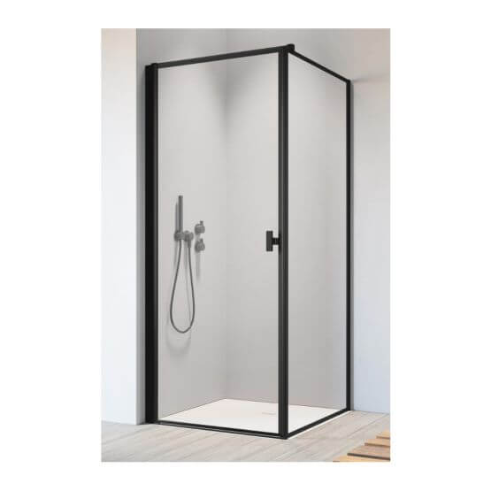 Drzwi Prysznicowe Nes KDJ I Czarne 100 Lewe Frame 10022100-54-56L Radaway