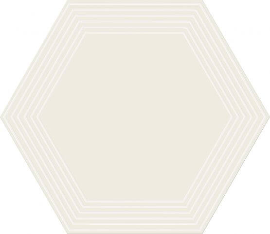Dekor Cielo e Terra Bianco Geometry 2 MAT 10 mm 22,1x19,2 Tubądzin
