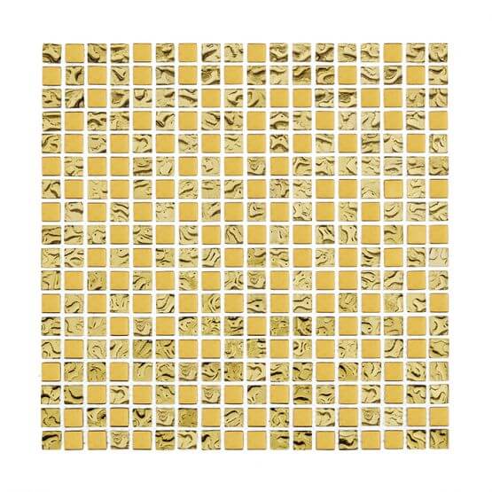 Mozaika Glass Mix Golden 15 30x30 Dunin