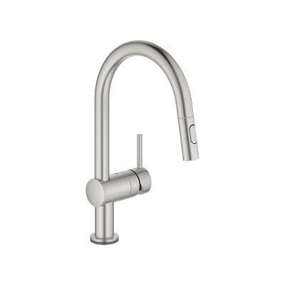 Elektroniczna Jednouchwytowa Bateria Zlewozmywakowa Minta Touch Stal Nierdzewna 31358DC2 Grohe