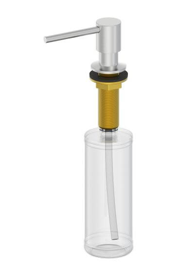 Dozownik Na Płyn Stal Szczotkowana 500ml 040175ST Emporia