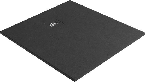 Brodzik Kwadratowy Lavis Czarny Mat 100x90 Emporia