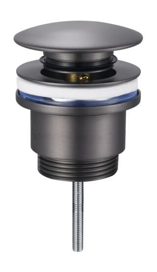 Korek Umywalkowy Click Clack Gun Metal HF1083-GBM Emporia